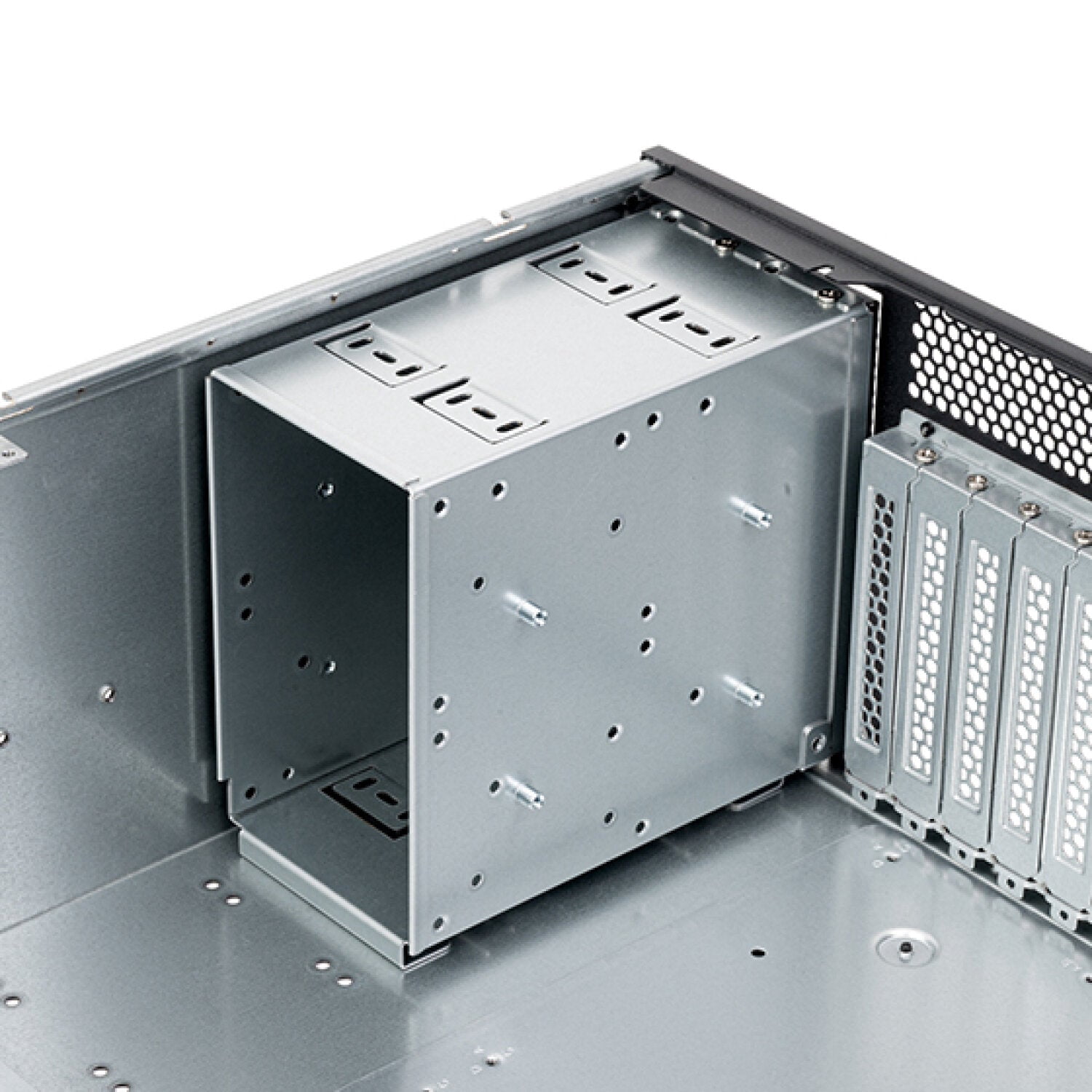 SilverStone Technology RM47-502-I 4U Interchangeable Rackmount Chassis with Front Accessible Expansion Slots  SST-RM47-502-I