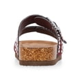 thumbnail image 3 of Time and Tru Women's Footbed Slide Sandals, Wide Width Available, 3 of 6