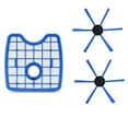 thumbnail image 1 of Reemplazo de robots de barrido Aspiradora 1 Pantalla De Filtro+2 Cepillos Redondos Para Robot Philips, 1 of 4