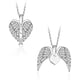 thumbnail image 1 of Collar De Alas De Ángel Collar De Cristal De Alas De Ángel De Moda Collares De Corazón Para Mujeres Regalos De Joyería seitruly AP007008-02, 1 of 6