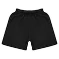 thumbnail image 4 of Sinleey Kids Boys Girls 2 Piece Tracksuit Moisture Wicking Short T-shirts with Sport Shorts Set Gym Black 130, 4 of 5