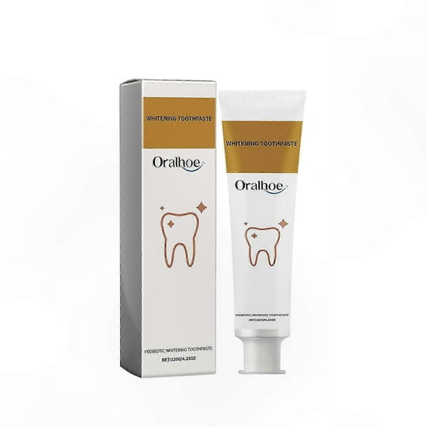 Advanced Whitening Toothpaste for Sensitive Teeth, Fluoride & Peroxide Formula, Vegan Friendly Oral Care Solution
