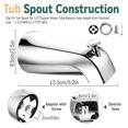 thumbnail image 5 of Tub Spout with Diverter,Bathroom Bathtub Faucet, 5 of 5