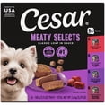thumbnail image 3 of Cesar Loaf In Sauce Beef And Chicken Flavors Adult Wet Dog Food Variety Pack, 3.5 Oz Trays, 24 Ct., 3 of 14