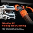 thumbnail image 3 of Enjuagadora de tanques para vehículos recreativos Camco Rhino Blaster con sistema de prevención de reflujo, 3 of 6
