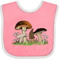 thumbnail image 3 of Inktastic Mushroom Hunting for Morel Mushroom Boys or Girls Baby Bib, 3 of 4