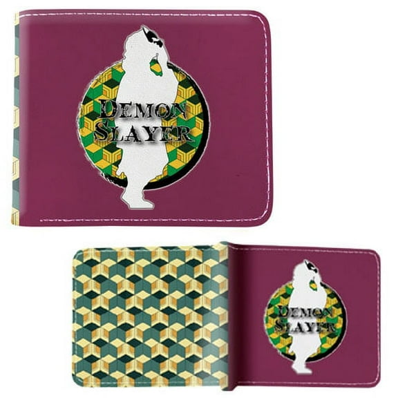 Giyu Tomioka Theme - Demon Slayer 4x5" Bi-Fold Wallet