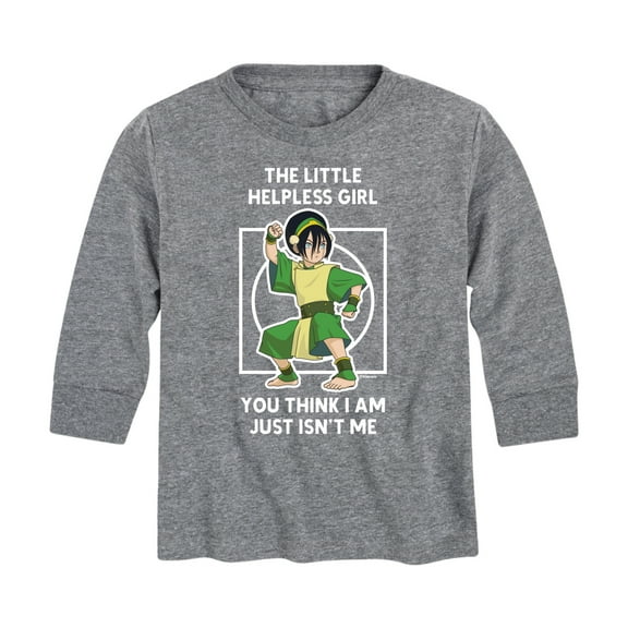 Avatar - The Last Airbender - Toph - Youth Long Sleeve Graphic T-Shirt