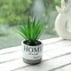 thumbnail image 4 of 2 uds simulación suculentas bonsái adornos creativos plantas artificiales en maceta flores falsas plantas verdes, 4 of 6