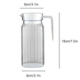 thumbnail image 3 of ionze Kitchen Tools PC Acrylic Juice Pot Plastic Restaurant Beverage Pot Bar Buffet Restaurant Home Use Hot And Cold Water Kitchen Accessories (A), 3 of 4