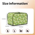 thumbnail image 5 of Yiaed Kiwi Lemon Print Two Slice Bread Machine Cover, Universal Size Kitchen Appliance Cover for Bread Machine,Bread Machine Cover, 5 of 7