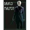 thumbnail image 2 of Men's Harry Potter Draco Malfoy Simple Framed Portrait  Long Sleeve Shirt Black Large, 2 of 4