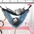 thumbnail image 5 of CHBORLESS 2 Tier Hamster Cage Hammock Guinea Pigs Hanging Bed for Small Animals,Heart, 5 of 7