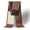 Khaki, variant on Warmth-Enhanced Winter Scarf;Versatile Styling Men's Plaid & Stripe Scarf;Fashionable Business Accessories - Men's Muffler; Quality Checked Wool Scarf