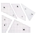 3/4/5Pcs Acrylics Quilting Rulers for Accurate Measurements Clear ...
