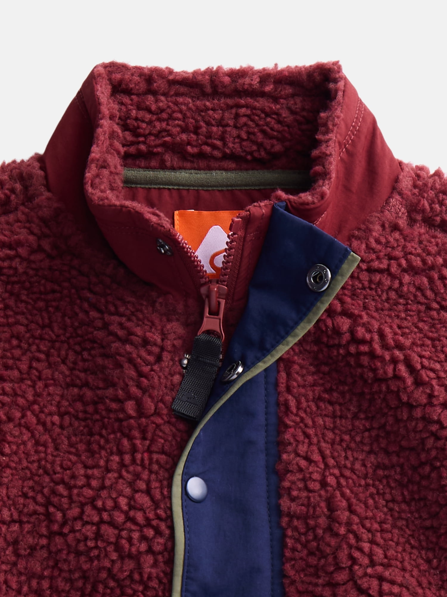 Ozark Trail Boy's High Pile Fleece Jacket, Sizes 4-18 & Husky