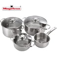 thumbnail image 4 of Bateria Cocina Magefesa Acero Inoxidable Ollas Dux 7 Pzas plateado 1, 4 of 4