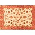 thumbnail image 1 of Ahgly Company Indoor Rectangle Oriental Orange Traditional Area Rugs, 5' x 8', 1 of 4