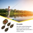 thumbnail image 4 of Inline Method Fishing Bite Feeders Universal Molds Thrower Fish Lures Plumb Set Attachment Outdoor Freshwater Saltwater Small Grams, 4 of 7