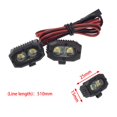 thumbnail image 4 of RC reemplazo luces de parachoques luces LED RC para 1:10 DIY Accs DIY coche modificado o vehículos 2 piezas de luz CUTICAT Faros RC, 4 of 8