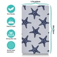 thumbnail image 4 of Tropical Starfish Pattern Dog Food Mat - Absorbent Waterproof Pet Feeding Pad - Large Size for Food & Water Spills, 4 of 6