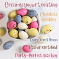 thumbnail image 3 of Dinosaur Eggs Chocolatey Covered Almonds by It's Delish, 5 Lbs Bulk Bag  Easter Pastel Speckled Chocolate Almond Candy Snack  Mini Robin Eggs  Healthy Snacks, Keto, Vegan, Dairy Free, Kosher, 3 of 7