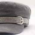 thumbnail image 6 of CoCopeaunts Newsboy Hats for Women Cotton Hat British Style Warm Retro Newsboy Caps Military Octagonal Cap Female Visor Caps, 6 of 7