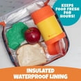 thumbnail image 3 of Bentology Lunch Box for Boys- Kids Insulated, Durable Sports Lunchbox Tote Bag Fits Bento Boxes, Jars & Bottles- Reusable School Lunch Sleeve Keeps Food Hotter or Colder Longer, 3 of 5