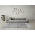 thumbnail image 3 of Ahgly Company Indoor Rectangle Abstract Gray Modern Area Rugs, 5' x 8', 3 of 4
