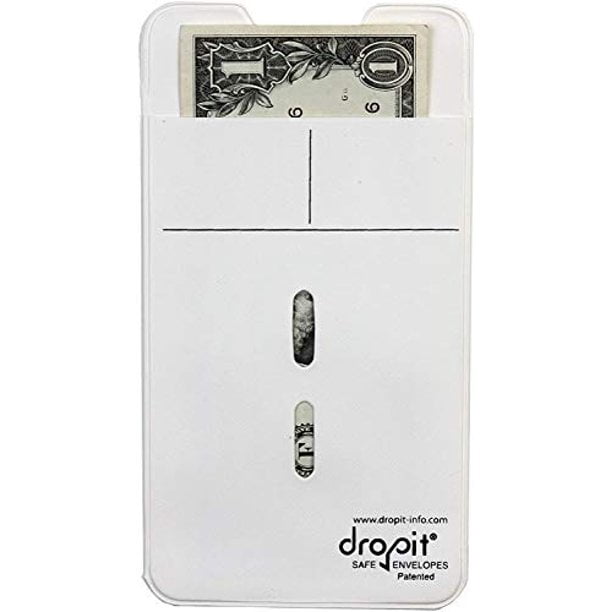 UBICON DropIt Safe Envelopes. Features 2 Slots and Thumb Notch (10