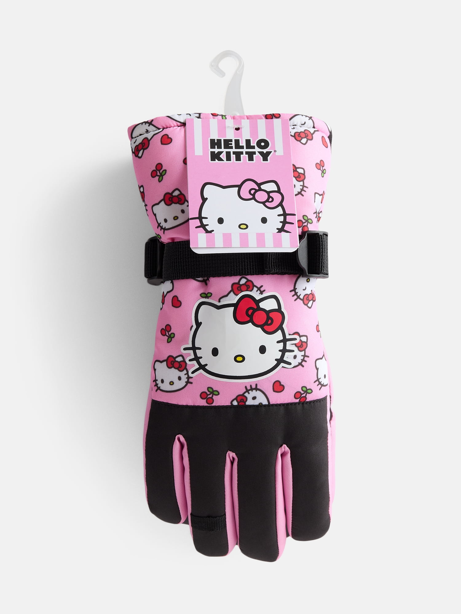 Hello Kitty Girls Ski Gloves, Sizes S-XL