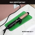 thumbnail image 4 of ZAXOP - Bolsa de silicona resistente al calor (2 unidades) para planchas, rizadores, alisadores de pelo, rizadores y herramientas de calor (verde y rojo), 4 of 5