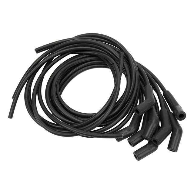 45 135 Sparking Plug Ignition Wire Set,Spark Plug Ignition Wire With Dustproof Cover High Performance 8.5mm Diameter Replacement For