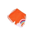 thumbnail image 2 of Emmababy Toddler Baby Boys Girls Mid-Rise  Rainbow Print Sports Shorts, 2 of 5