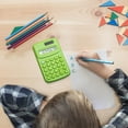 thumbnail image 6 of BSJJY Green Basic Calculator, Mini Digital Desktop with 8-Digit LCD, Pocket Size for Home School and Office, 6 of 8