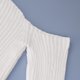thumbnail image 4 of Xuyuer Womens Off The Shoulder Sweater Long Sleeve Fashion Pullover Sweaters Tops, 4 of 8