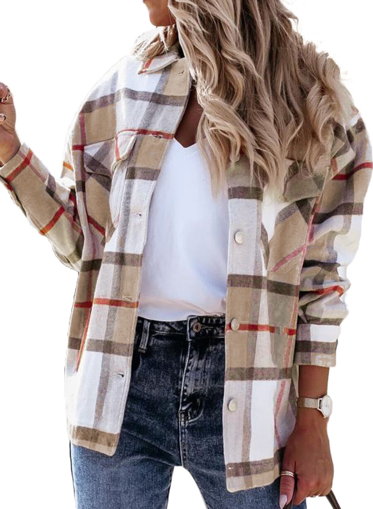 Women Flannel Jacket
