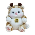 thumbnail image 6 of Orange Striped Cat Ultra-Soft Stuffed Animal Plushie Kawaii Sensory Toy Soft Microfiber 6.3 Inch Travel Size Birthday Gift B, 6 of 8