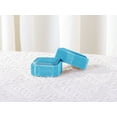 thumbnail image 6 of Unique Bargains Velvet Ring Box for Wedding Double Jewelry Box Storage Ring Holder Box Peacock Blue, 6 of 7