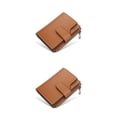 thumbnail image 2 of Minnieouse Carteras de moda para mujer, tarjetero de diseño corto de cuero PU, monedero con cremallera, bolso de estilo Simple, monedero, bolso Type10 NO10, 2 of 6