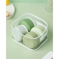 thumbnail image 3 of Mrsdry Travel Containers for Toiletries 4 Pack, TSA Approved Travel Size Toiletries, Travel Size Containers, With Clear Bag Leak Proof Silicone Jars, Travel Essentials Creams Jars Carrying Small Item, 3 of 16