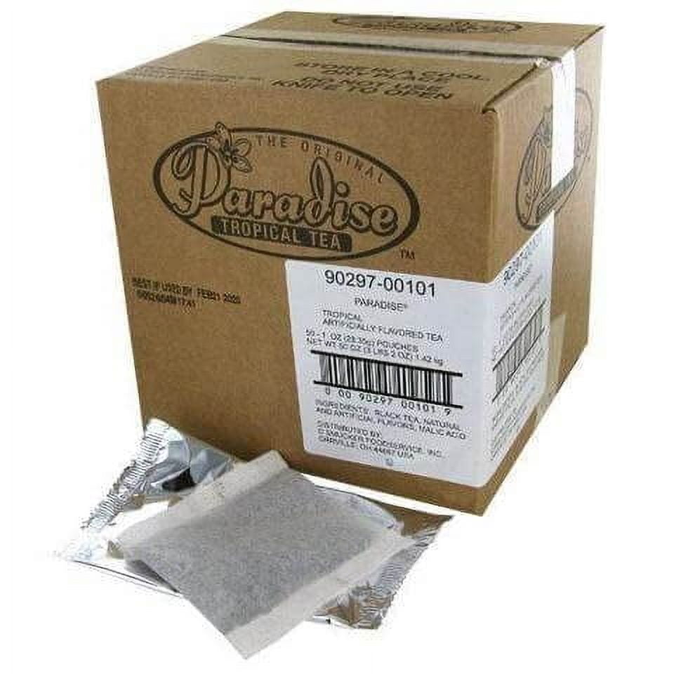Paradise Tropical Tea, Original Tea, 1-Ounce Filter Packs (Pack of 50)