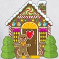 thumbnail image 3 of CafePress - Gingerbread House Hooded Sweatshirt - Pullover Hoodie, Hooded Sweatshirt, 3 of 4