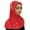Red, variant on Hauaitttt Women's Solid Color Hijab Fashionable Elastic Hijab Guy Hairband Mens Running Sweatband Headband Women Cute Athletic Headbands for Men Head Band Women Head Bands Headband for Boys Sports