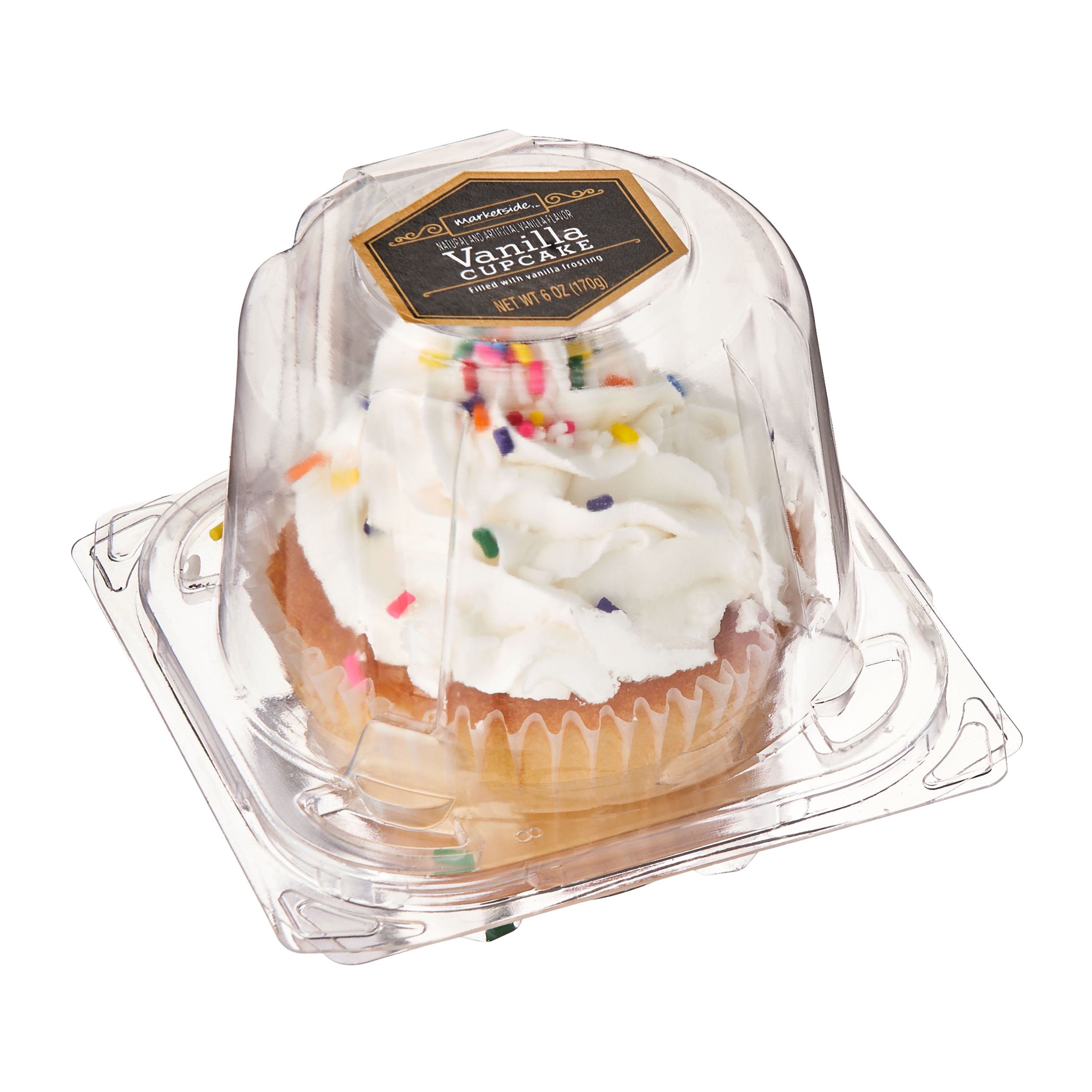 Marketside Vanilla Jumbo Cupcake, 6 oz, 1 Count
