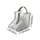 thumbnail image 3 of Bolsa de Polvo para Botines Transparente, Bolsa de Almacenamiento de Zapatos Impermeable de Plástico con Asa, Recorte Negro Gris, 28x28x20cm, Organizador de Viaje Portátil, 3 of 7