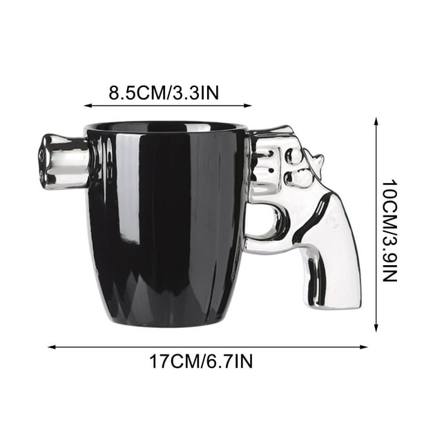 Taza de forma única Taza de café de cerámica Taza de agua de gran capacidad Regalos únicos para su