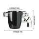 thumbnail image 2 of Taza de café de cerámica única con forma de revólver | Gran capacidad de 355 ml | Diseño de asa moderno para hombre | Regalo ideal para papá, el Día del Padre o cumpleaños | Apto para lavavajillas, 2 of 5