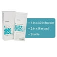 thumbnail image 3 of McKesson Island Dressing, Non-Adherent Gauze Pad for Wound Care, 4 in x 10 in, 25 Count, 1 Pack, 3 of 11