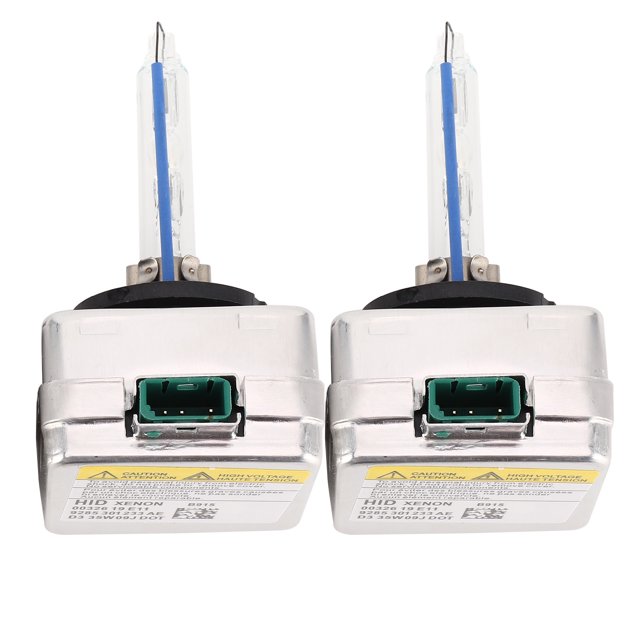 Foglight Bulb 2pcs D3S Headlight Bulb 12V 35W 8000K 7000LM Fog Light Bulb IP67 Waterproof Universal For Car